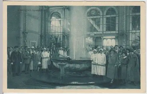 (17389) AK Karlsbad, Karlovy Vary (Böhmen), Sprudel 1926