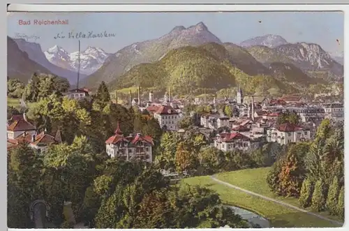 (17379) AK Bad Reichenhall, Panorama, vor 1945