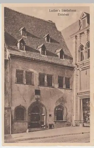 (17370) AK Lutherstadt Eisleben, Luthers Sterbehaus, gel. 1922