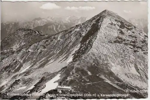 (17282) Foto Ak Krottenkopf (Estergeb.), Krottenkopfhaus, gel. 1965