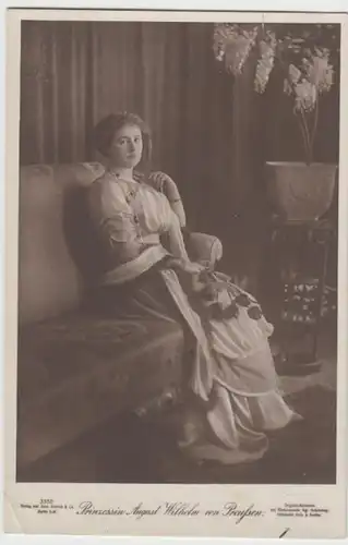 (17188) Foto AK Prinzessin August Wilhelm v. Preußen, vor 1918