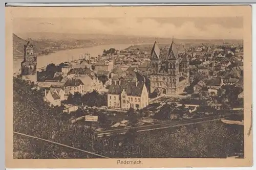 (17181) AK Andernach, Ortsansicht 1909