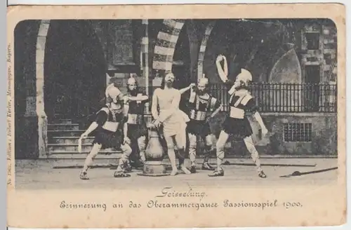 (17140) AK Oberammergau, Passionsspiel 1900