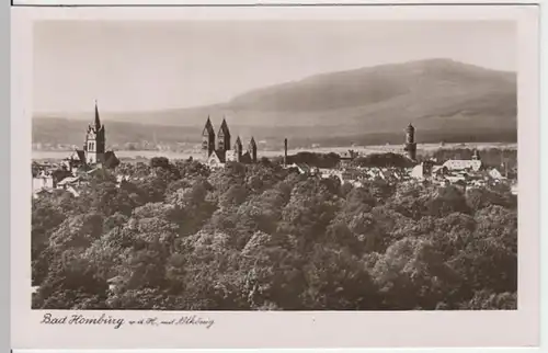 (17111) Foto AK Bad Homburg v. d. Höhe, Panorama mit Altkönig 1959