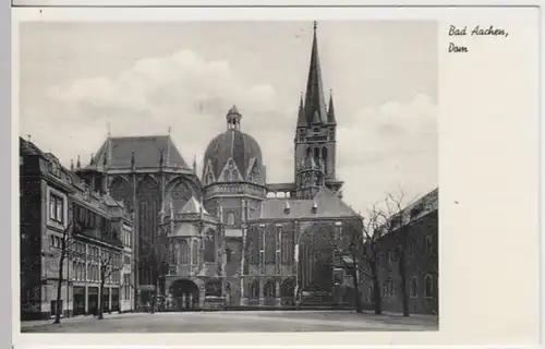 (17097) AK Aachen, Bad Aachen, Dom 1955
