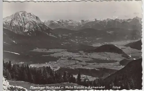 (17083) Foto AK Mieminger Gebirge (Tirol), Hohe Munde, Karwendel