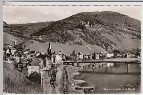 (17082) Foto AK Bernkastel-Kues, Ortsansicht