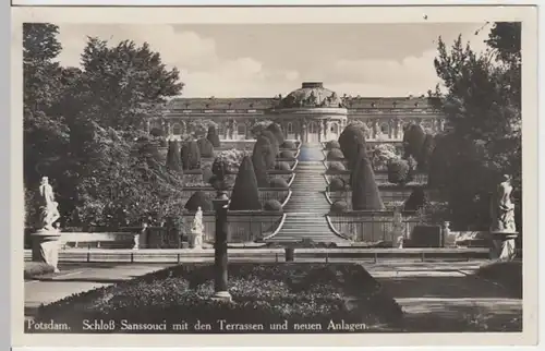 (17075) AK Potsdam, Sanssouci 1930