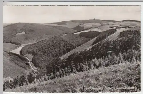 (17016) Foto Ak Lennetal mit Kahler Asten 1968