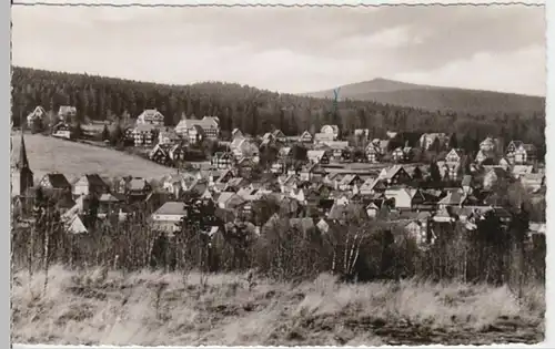 (16991) Foto AK Braunlage, Jermerstein-Viertel, Achtermann 1954