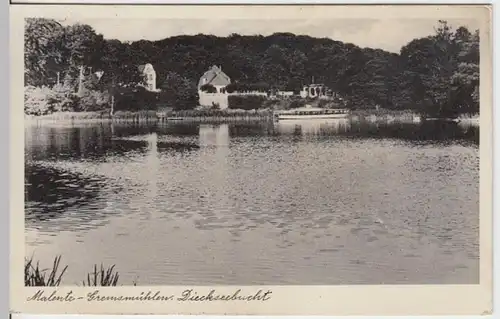 (16912) AK Malente, Bad Malente-Gremsmühlen, Dieckseebucht 1958