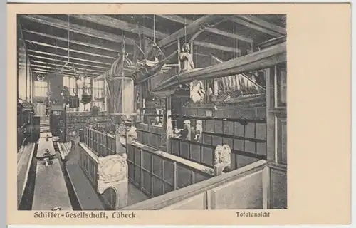 (16871) AK Lübeck, Schiffergesellschaft, vor 1945