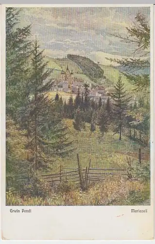 (16839) AK Erwin Pendt: Mariazell 1943