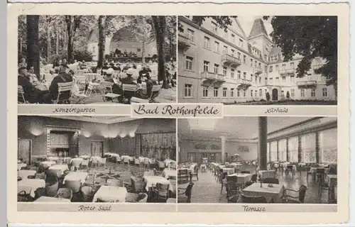 (16820) AK Bad Rothenfelde, Mehrbildkarte 1956