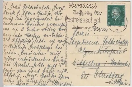 (16813) AK Trendelburg, Burg Trendelburg, gel. 1931