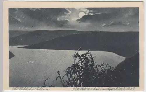 (16811) AK Edertalsperre b. Waldeck, Edersee, gel. 1947