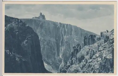 (16729) AK Riesengebirge, Schneegrube u. Baude, vor 1945