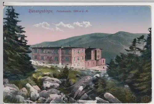 (16728) AK Riesegebirge, Peterbaude, vor 1945