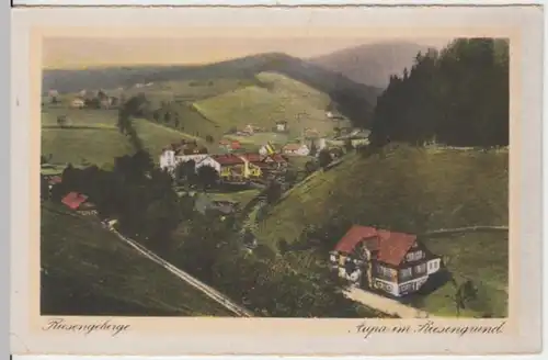 (16723) AK Groß Aupa im Riesengrund, Riesengebirge, vor 1945