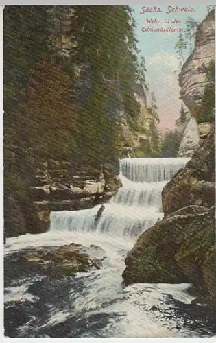 (16707) AK Edmundsklamm, Wehr, vor 1945