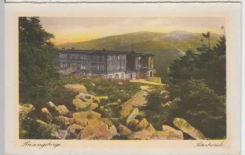 (16688) AK Riesegebirge, Peterbaude, vor 1945