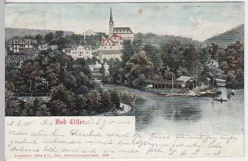 (16685) AK Bad Elster, Panorama, gel. 1905