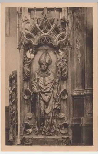 (16662) AK Würzburg, Dom, Grabmonument Fürstbischof R. v. Scherenberg, vor 1945