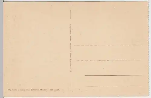 (16634) AK Meißen, Albrechtsburg, Gr. Appellationssaal, vor 1945