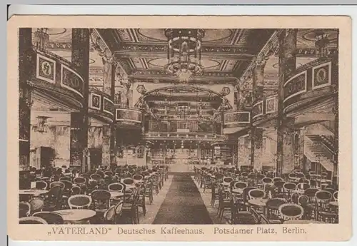 (16626) AK Berlin, Kaffeehaus "Vaterland", Potsdamer Platz 1923