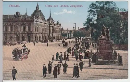 (16607) AK Berlin, Unter den Linden, Zeughaus, vor 1945