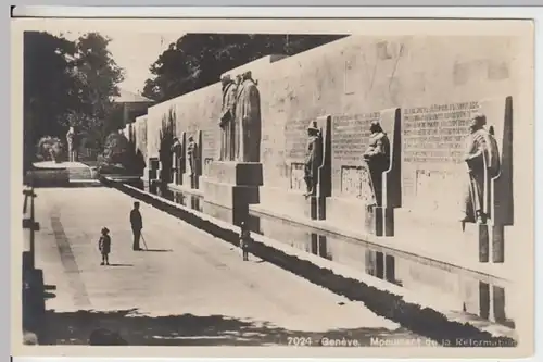 (16572) Foto AK Genf, Monument de la Reformation, vor 1945