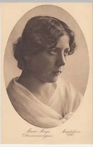 (16560) AK Marie Mayr, Passionsspiele Oberammergau, Magdalena 1910