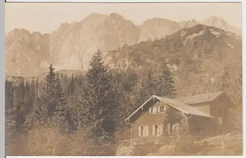 (16546) Foto AK Mittenwald, Vereinsalpe, vor 1918