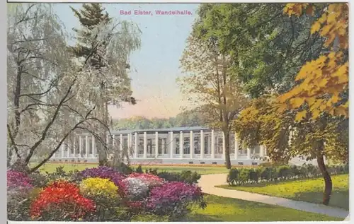 (16504) AK Bad Elster, Wandelhalle 1932