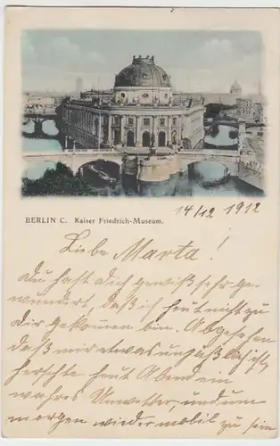 (16450) AK Berlin, Kaiser Friedrich Museum 1912