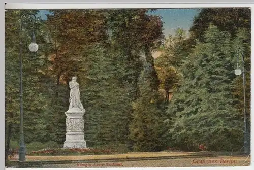 (16410) AK Berlin, Königin Luise Denkmal, vor 1945