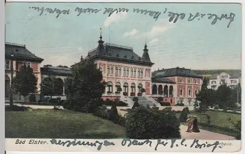(16399) AK Bad Elster, Kurhaus 1907
