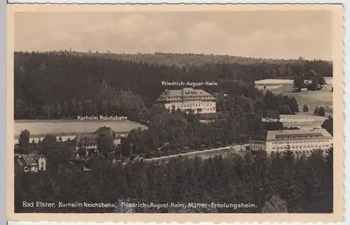 (16397) Foto AK Bad Elster, Panorama 1941