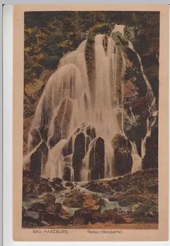 (16380) AK Bad Harzburg, Radau-Wasserfall, vor 1945