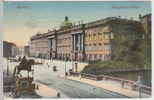 (16376) AK Berlin, Schloss 1913