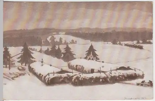 (16375) AK Militaria, Baracken, Feldpost 1917