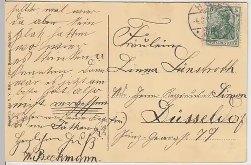 (16337) AK Halle (Westfalen) 1908