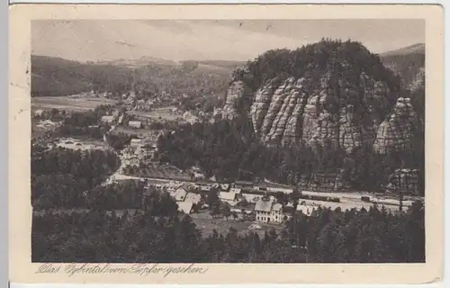 (16234) AK Oybin (Zittauer Gebirge), Oybintal 1928