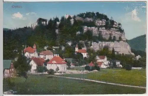 (16216) AK Oybin (Zittauer Gebirge) 1918