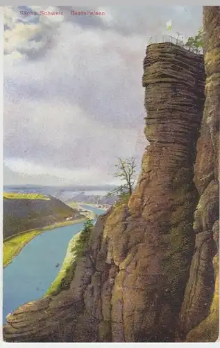 (16208) AK Basteifelsen, Sächsische Schweiz 1942