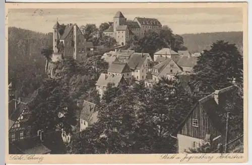(16206) AK Hohnstein, Sächs. Schweiz, mit Jugendburg 1930