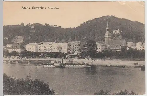 (16170) AK Bad Schandau, Sächs. Schweiz, vor 1945