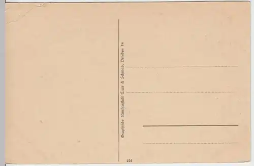 (16170) AK Bad Schandau, Sächs. Schweiz, vor 1945