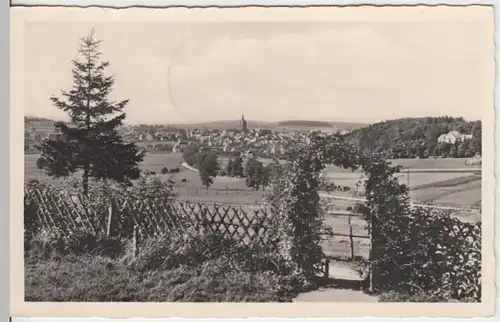 (16101) Foto AK Brilon, Blick von der Jugendherberge 1953