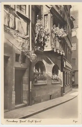 (16097) Foto AK Nürnberg, Hans Sachs Haus, gelaufen 1951